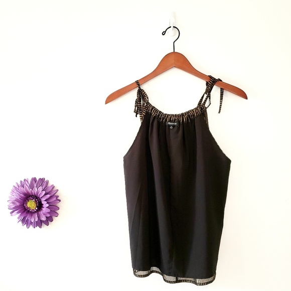 Madewell Metallic Striped Cami Top Size 00 - Picture 5 of 8